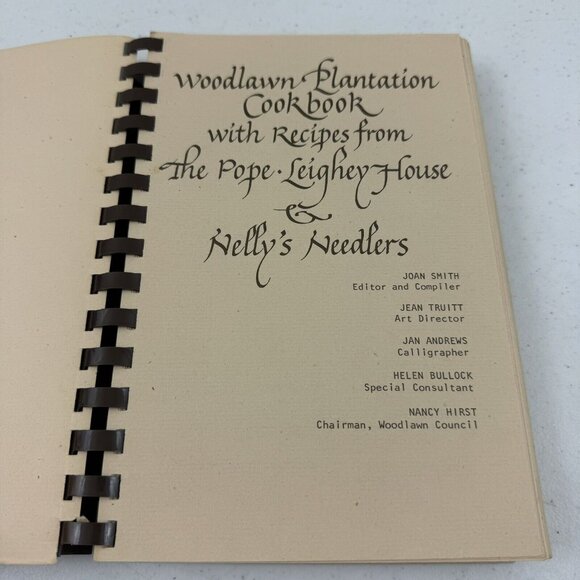 Woodlawn Plantation Cook Book 1979 Nelly’s Needlers Great Collection Of Recipes - Picture 3 of 13